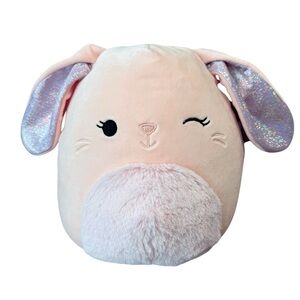 Squishmallows Satine The Winking Peach Plushy 8 Inch Stuffed Animal Bunny NWTS